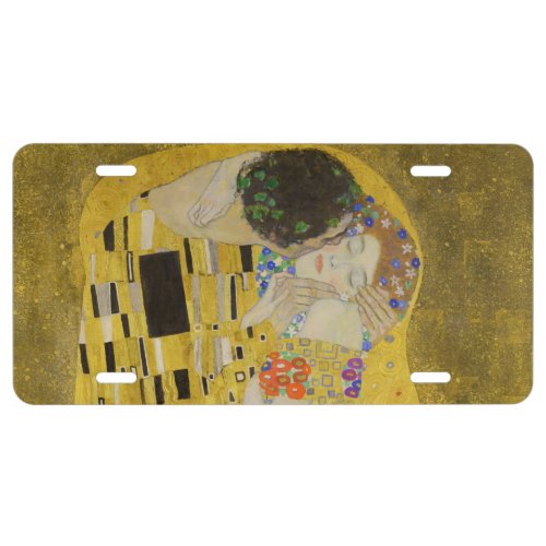 Gustav Klimt _ The Kiss License Plate