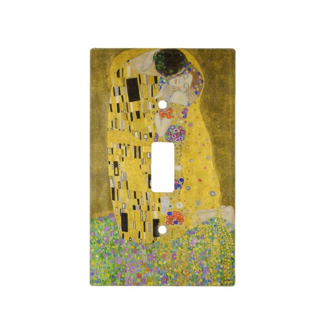 Gustav Klimt - The Kiss Light Switch Cover (Front)