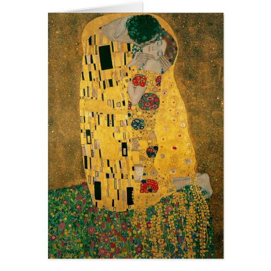 Gustav Klimt The Kiss (Lovers) GalleryHD Vintage (Front)