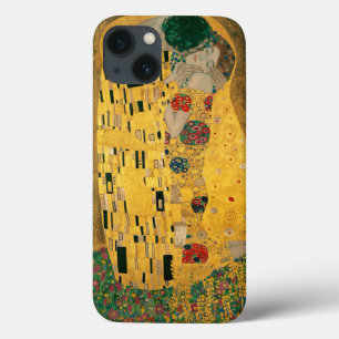Gustav Klimt The Kiss (Lovers) GalleryHD Vintage iPhone 13 Case