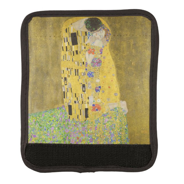 Gustav Klimt - The Kiss Luggage Handle Wrap (Front)