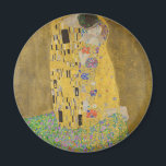 Gustav Klimt "The Kiss" Magnet<br><div class="desc">Gustav Klimt 's masterpiece: "The Kiss". “The Kiss, ” created by the Austrian painter Gustav Klimt. It’s considered to be his most famous work. He painted it between the years 1907 and 1908, which were the highpoint of his “Golden Period, ” when he painted a number of works utilizing gold...</div>