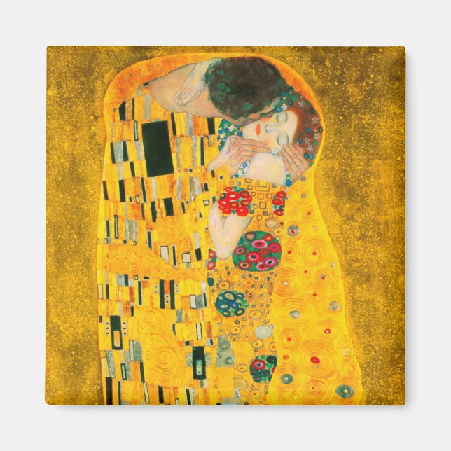 Gustav Klimt The Kiss Magnet (Front)