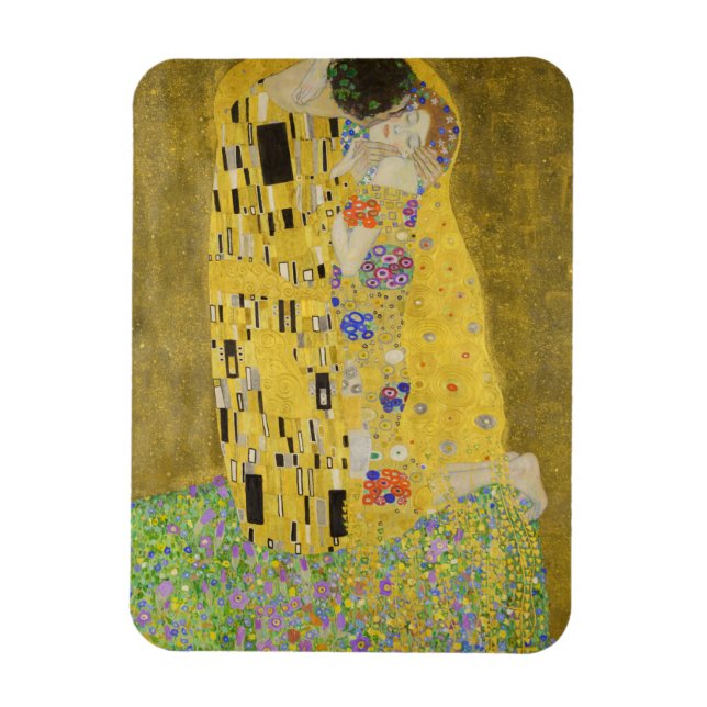 Gustav Klimt - The Kiss Magnet (Vertical)