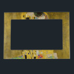 Gustav Klimt - The Kiss Magnetic Frame<br><div class="desc">The Kiss / Der Kuss - Gustav Klimt in 1907-1908</div>