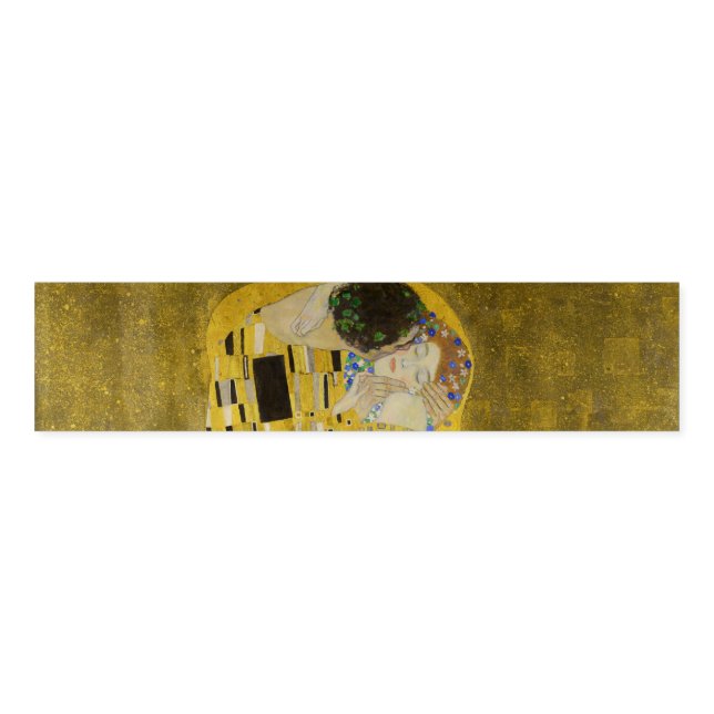 Gustav Klimt - The Kiss Napkin Bands (Unfolded)