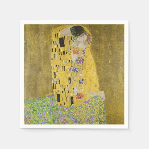 Gustav Klimt _ The Kiss Napkins