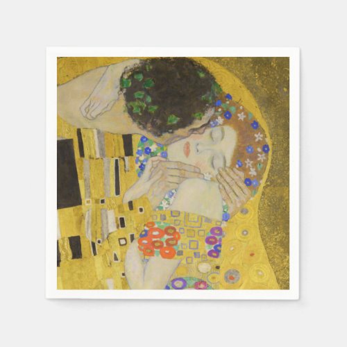 Gustav Klimt _ The Kiss Napkins