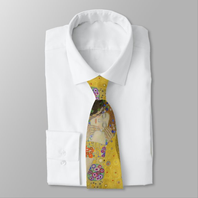 Gustav Klimt - The Kiss Neck Tie (Tied)