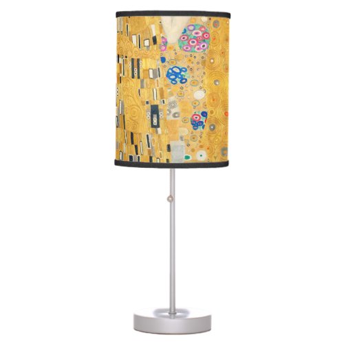 Gustav Klimt The Kiss Painting Table Lamp