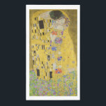 Gustav Klimt - The Kiss Paper Guest Towels<br><div class="desc">The Kiss / Der Kuss - Gustav Klimt in 1907-1908</div>