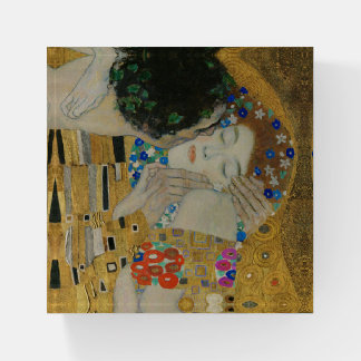 Gustav Klimt The Kiss Paperweight