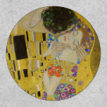 Gustav Klimt - The Kiss Patch<br><div class="desc">The Kiss / Der Kuss - Gustav Klimt in 1907-1908</div>
