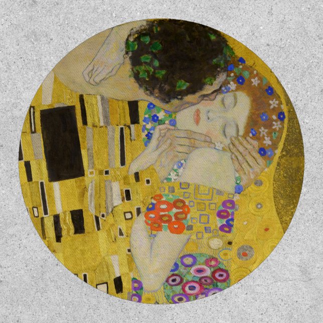 Gustav Klimt - The Kiss Patch (Front)