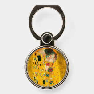 Gustav Klimt The Kiss Phone Ring Stand