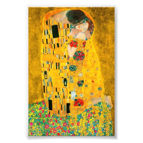 Gustav Klimt The Kiss Photo Print