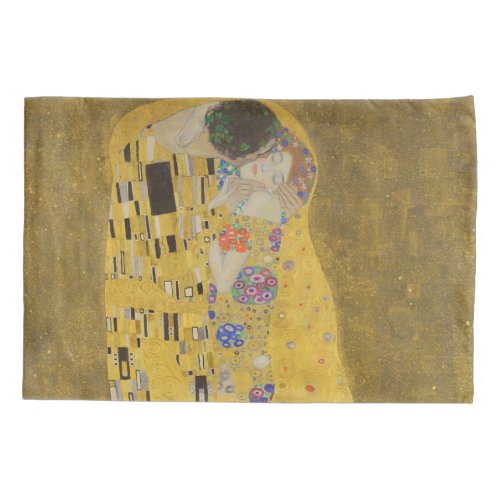 Gustav Klimt The Kiss Pillow Case