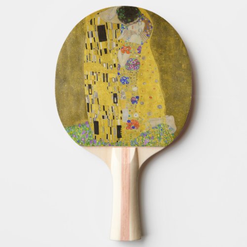 Gustav Klimt _ The Kiss Ping Pong Paddle
