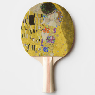 Gustav Klimt - The Kiss Ping Pong Paddle