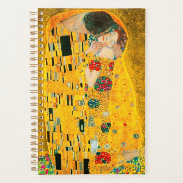 Gustav Klimt The Kiss Planner (Front)