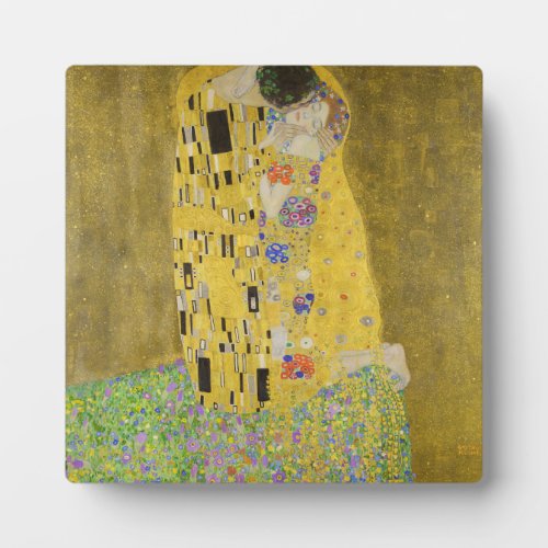 Gustav Klimt _ The Kiss Plaque