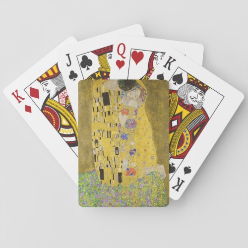 Gustav Klimt _ The Kiss Playing Cards