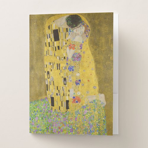 Gustav Klimt _ The Kiss Pocket Folder