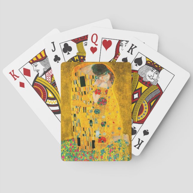 Gustav Klimt The Kiss Poker Cards (Back)