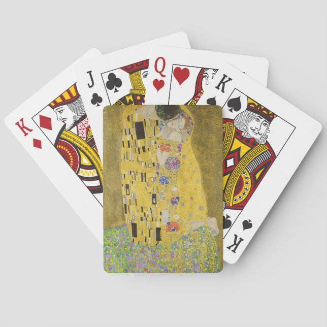 Gustav Klimt - The Kiss Poker Cards (Back)