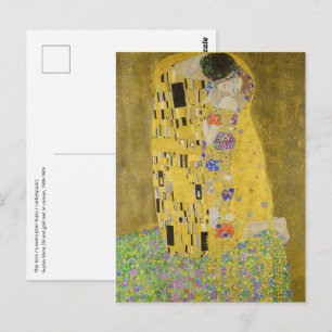 Gustav Klimt - The Kiss Postcard