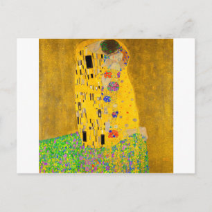 Gustav Klimt The Kiss Postcard