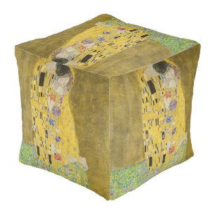 Gustav Klimt - The Kiss Pouf