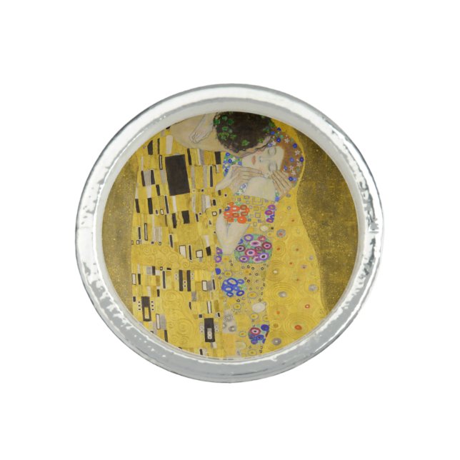 Gustav Klimt - The Kiss Ring (Front)