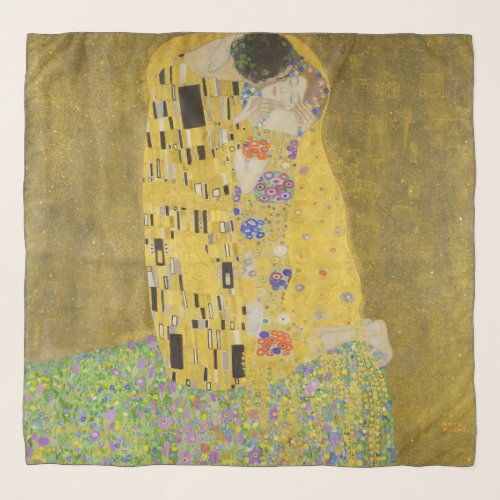 Gustav Klimt _ The Kiss Scarf