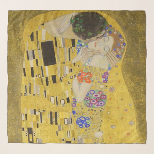 Gustav Klimt _ The Kiss Scarf