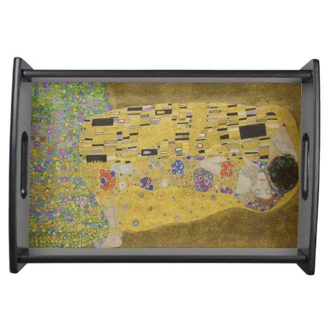 Gustav Klimt The Kiss Serving Tray (Front)