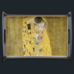 Gustav Klimt - The Kiss Serving Tray<br><div class="desc">The Kiss / Der Kuss - Gustav Klimt in 1907-1908</div>