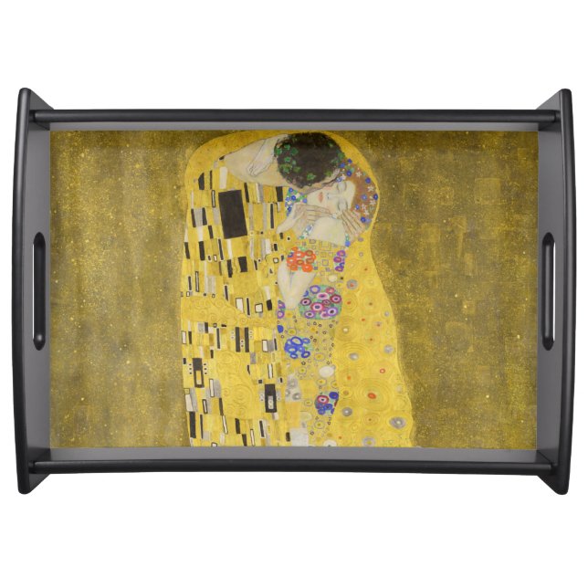 Gustav Klimt - The Kiss Serving Tray (Front)