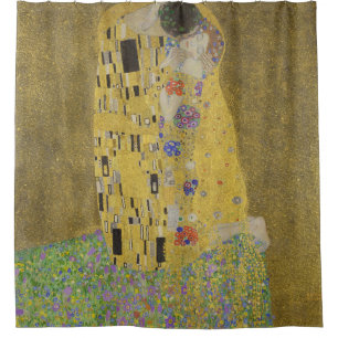 Gustav Klimt, The Kiss Shower Curtain