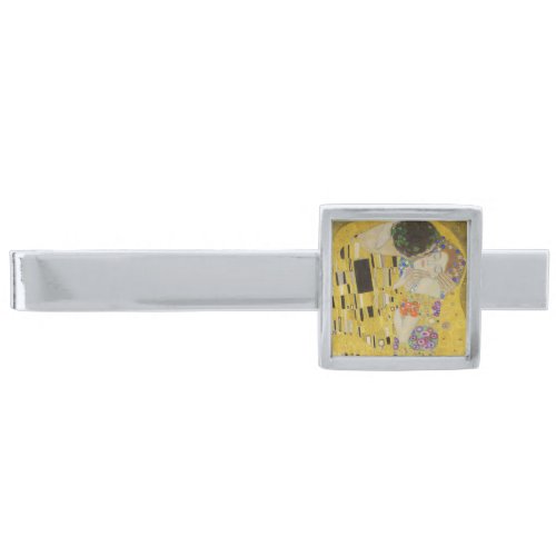 Gustav Klimt _ The Kiss Silver Finish Tie Bar