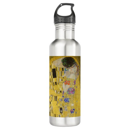 Gustav Klimt _ The Kiss Stainless Steel Water Bottle