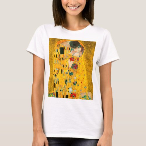 Gustav Klimt The Kiss T_Shirt