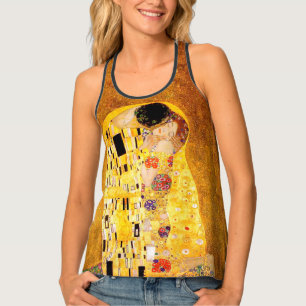 Gustav Klimt “The Kiss” Tank Top