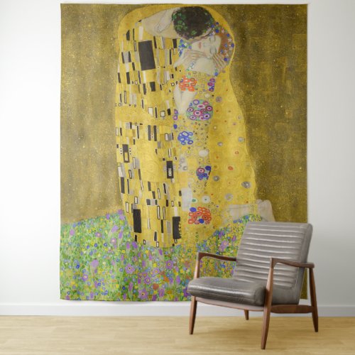 Gustav Klimt _ The Kiss Tapestry