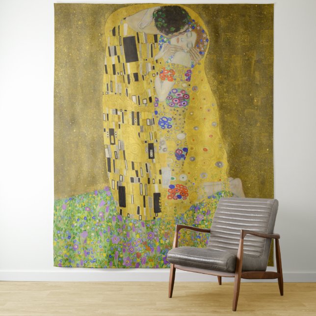 Gustav Klimt - The Kiss Tapestry (In Situ)