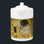 Gustav Klimt - The Kiss Teapot<br><div class="desc">The Kiss / Der Kuss - Gustav Klimt in 1907-1908</div>