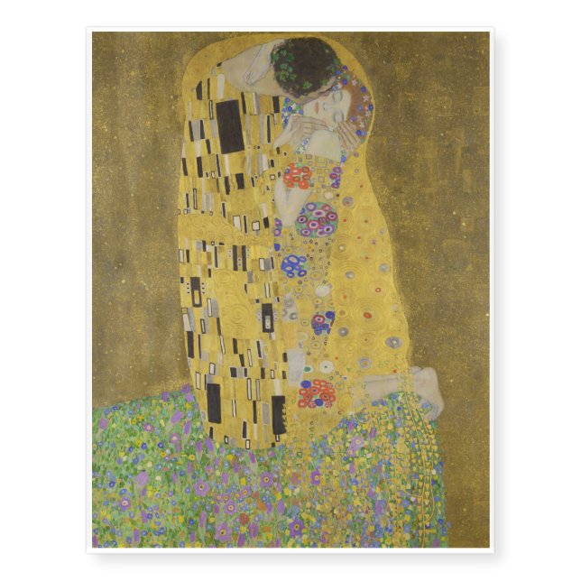 Gustav Klimt The Kiss Temporary Tattoos (Front)