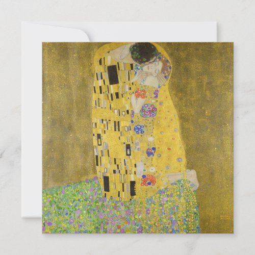 Gustav Klimt _ The Kiss Thank You Card