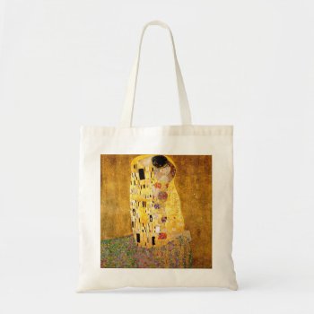 Gustav Klimt The Kiss Tote Bag by VintageSpot at Zazzle