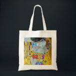 Gustav Klimt The Kiss Tote Bag<br><div class="desc">The Kiss (detail) painted by Gustav Klimt in 1908.</div>